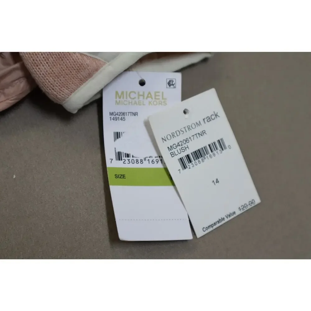 Michael Kors‎ Girls Blush Pink Jacket Size 14
